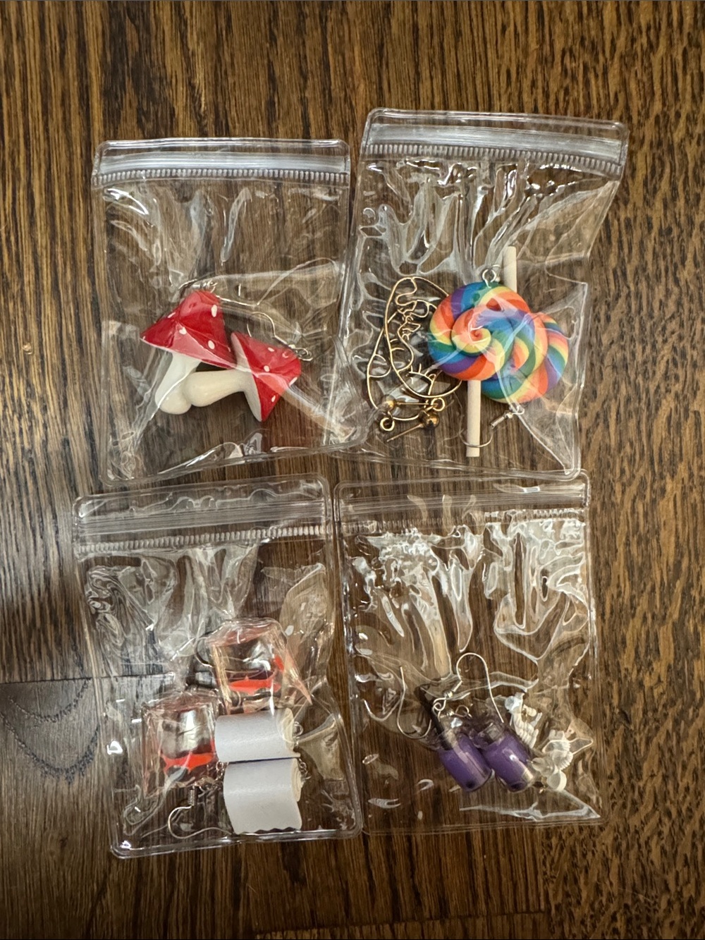 7 Creative Earrings Set